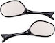 Honda Motorcycle Mirrors 2pcs Black