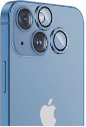 Protecție Cameră Cadru metalic Blue pentru iPhone 14 / 14 Plus
