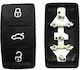 Spare Rubber for Group Vag Type Car Remote Controls