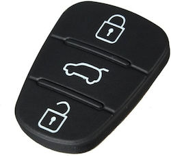 Car Key Spare Rubber Remote 3 Buttons Hyundai Kia