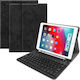 Flip Cover Bluetooth cu Tastatură în Engleză SUA Neagră (iPad 2017/2018 9.7")