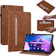Flip Cover Δερμάτινη Καφέ (Lenovo Tab M10 (3rd Gen) 10.1'')