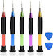 Set of 5 Screwdrivers Mobile Computer TV Radio Camera Glasses Watches Etc
