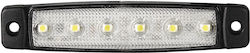 Πλαϊνό Φως Όγκου Led Dasteri Λευκό 24v