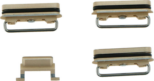 Πλαϊνά Κουμπιά Power Volume Mute Buttons Keys Iphone 6s Gold