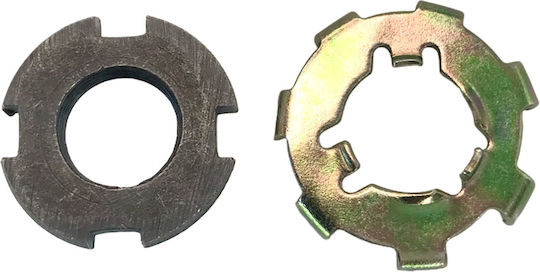 Παξιμαδι Καμπανας + Ασφαλεια Σετ Honda C50 C50c Glx Ttn Titan