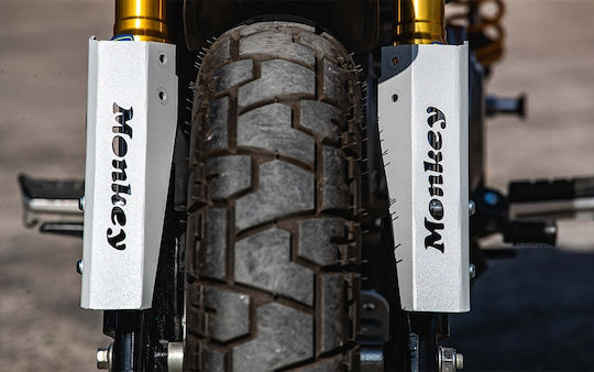 C-Racer Προστατευτικά Μπροστινής Ανάρτησης Μοτοσυκλέτας BMW Scrambler Honda Monkey Triumph Scrambler Μαύρο