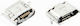 Micro USB Plug Samsung Pixon12 M8910 Micro USB Jack Code 1-micu012