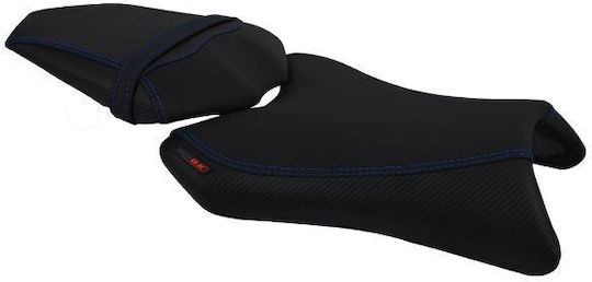 Moto.k D386 Black Carbon Blue Seat Cover Yamaha Fz1 Fazer
