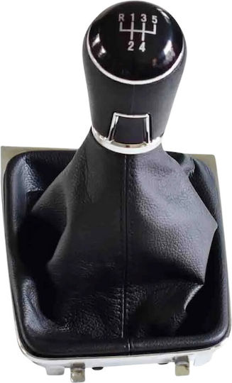 Leather Luxe Πόμολο Ταχυτήτων με Φούσκα για Volkswagen Golf Μαύρο