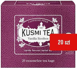 Kusmi Tea Organic Vanilla Rooibos Tea 20 Sachets