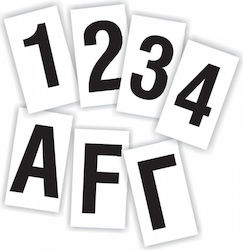 Car Stickers Letters & Numbers 3m Size 5cm G