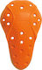 Icon Protective Motorcycle Rider Elbow Pads Orange Color