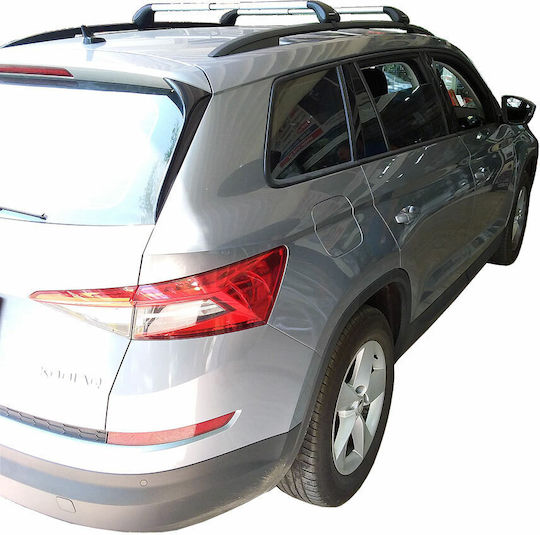 Nordrive Μπάρες Οροφής Αλουμινίου για Skoda Kodiaq 2017+ (Σετ με πόδια)