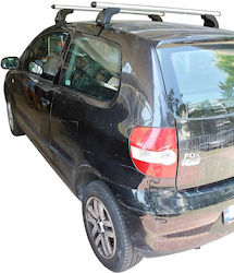 Nordrive Μπάρες Οροφής Αλουμινίου για Volkswagen Fox 2005-2010 (Σετ με πόδια)