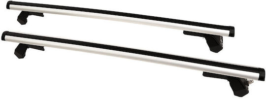 Hermes Car Roof Bars Aluminum 110cm Silver Hermes Car Roof Bars Aluminum 110cm Silver