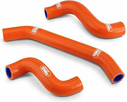 Samco Sport Комплект Нашийници За Вода От Силикон Ktm-130 Хускварна FC 450 23-24 Хускварна FS 450 23-24 Оранжеви