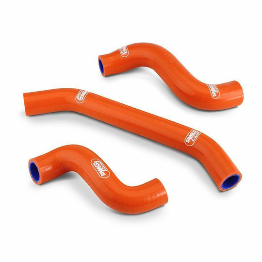 Samco Sport Комплект Нашийници За Вода От Силикон Ktm-130 Хускварна FC 450 23-24 Хускварна FS 450 23-24 Оранжеви