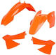 Motorcycle Plastic Set Orange 1pcs