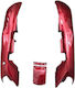 Honda Astrea Grand Motorcycle Tail Plastic for Honda Astrea Grand 100 / Astrea Grand 110 Red 1pcs