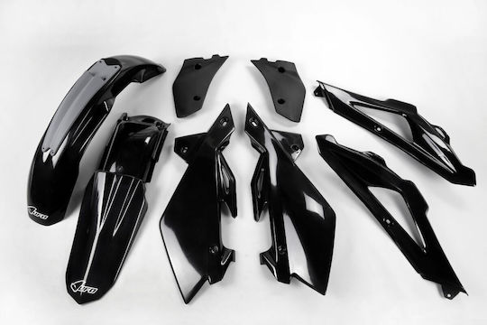 UFO Motorcycle Plastic Set for Honda CR 125 / CR 250 Black 1pcs