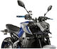 Puig Front Motorcycle Spoilers for Yamaha MT-09 Black 1pcs