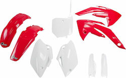 UFO Motorrad Kunststoff-Set für Honda CRF 150 Rot 1Stück