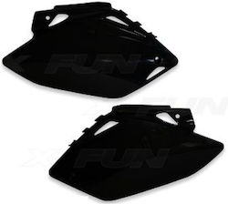 Honda Πλαϊνό Πλαστικό Μοτοσυκλέτας για Honda CRF 450 Motard Μαύρο