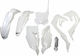 UFO Motorcycle Plastic Set for Kawasaki KX White 1pcs