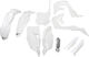 UFO Motorcycle Plastic Set for Kawasaki KX White 1pcs