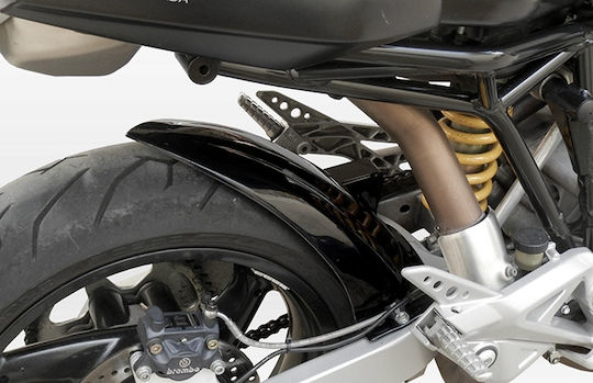 C-Racer Πίσω Φτερό Πίσω Τροχού Μοτοσυκλέτας για Ducati Multistrada Μαύρο