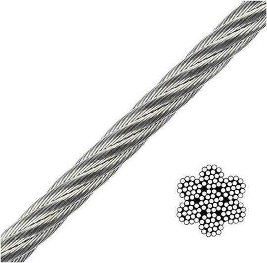 Συρματόσχοινο Inox A4 2.5mm Syrmatosxoino_inox_2.5