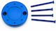 Pro Bolt Car Reservoir & Fuel Cap Brake Fluid Resr60z1b Ducati Ss 900 90-98 Aprilia Tuono 1000 R 03-10 Blue