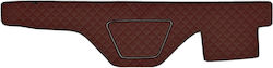 Auto Armaturenbrettabdeckung Leder DAF XF 105 2006-2013 XF 106 2014 Braun Auto Armaturenbrettabdeckung Leder DAF XF 105 2006-2013 XF 106 2014 Braun