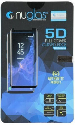 Nuglas 5D Full Face Tempered Glass Μαύρο (Galaxy A04s)