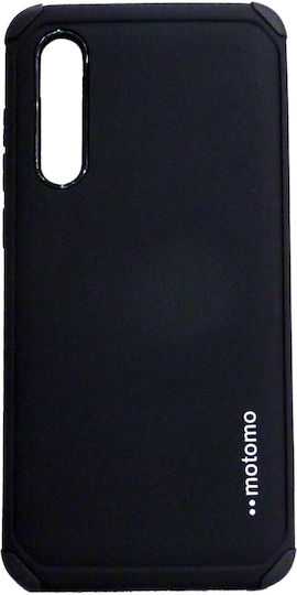 Motomo Umschlag Rückseite Kunststoff Schwarz (Xiaomi Mi 9)