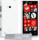 YouSave Accessories Yousave Back Cover Πλαστικό Σετ με Τζαμάκι Λευκό (Lumia 720)