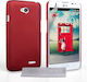 YouSave Accessories Back Cover Set with Glass Red (LG L70)