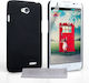 YouSave Accessories Back Cover Set with Glass Black (LG L70)