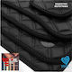 Hyundai Lantra 1995-2000 Techno-leather Cube Black with Grey Embroidery Hyundai Set of 4 Pieces