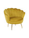 Daimon Catifelat Yellow-gold 79x74x78cm