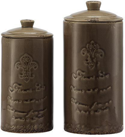 Keramikvase Braun