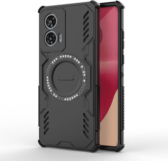 Techsuit Back Cover Πλαστικό Μαύρο (Motorola Edge 50 Fusion)