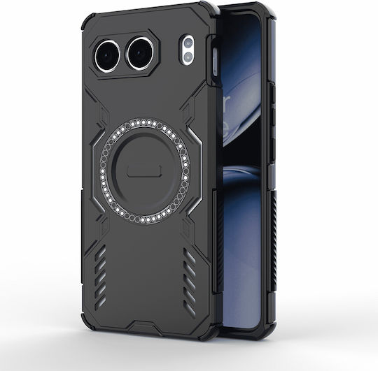 Techsuit Задна корица Пластмаса Черен (OnePlus Nord 4)