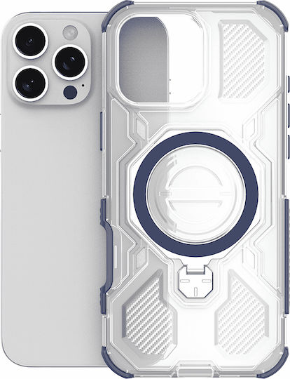 Techsuit Pro Motorola Edge Umschlag Rückseite Blau (Motorola Edge 60 Fusion)
