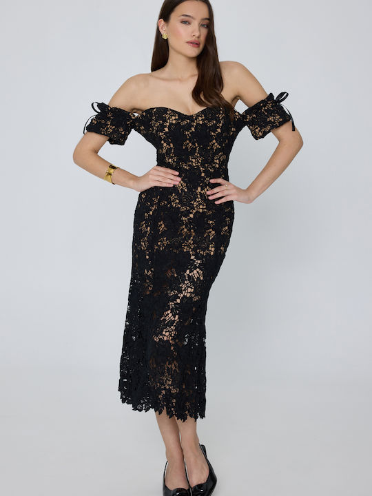 Mind Matter Damenkleid Hochzeit - Taufe Schwarz