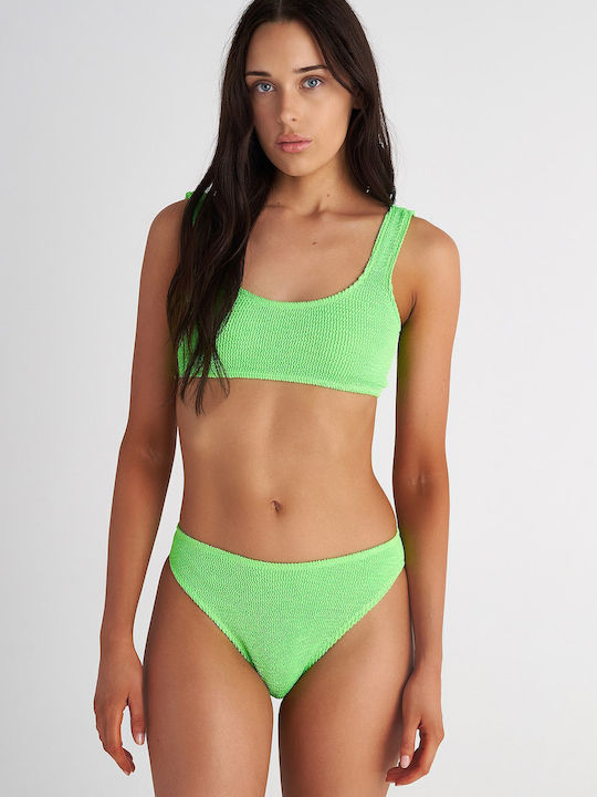 SugarFree Topuri De Bikini Sutien Sport Verde