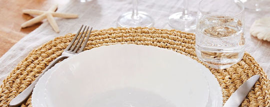 Luminarc White Porcelain Dinnerware Set 19pcs