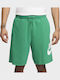 Club Alumni Sports Men's Green Shorts