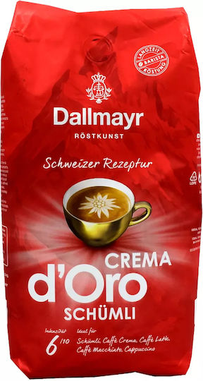 Кафе Еспресо Dallmayr Crema D' Oro Schümli 1000g Зърна